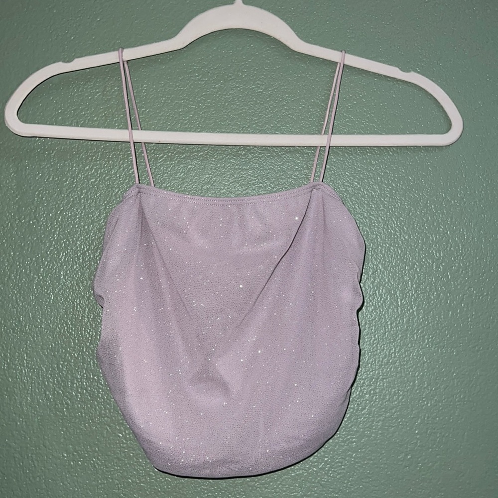 small silver tank
